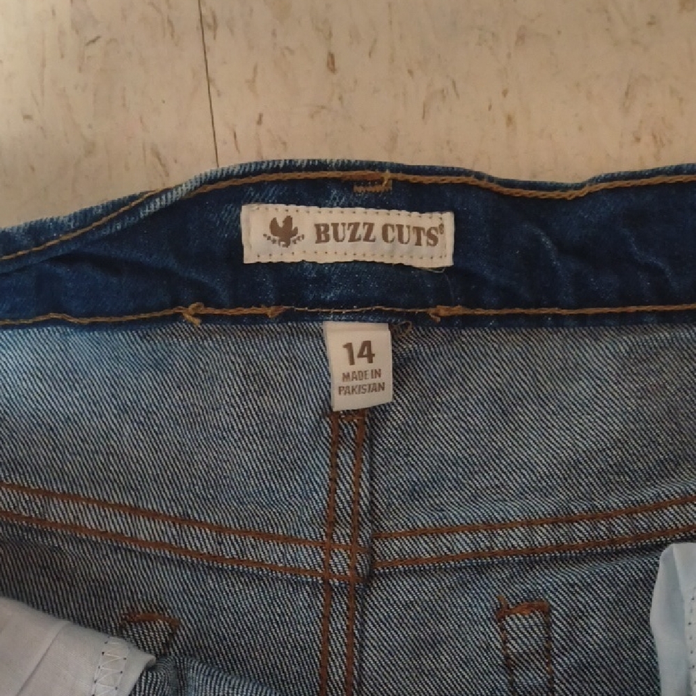 Buzz Cuts Kids Blue Jeans